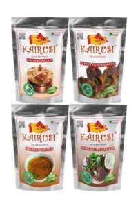 Biryani Masala, Pepper Fish Fry Masala, Rasam Powder and Pepper Curry Masala