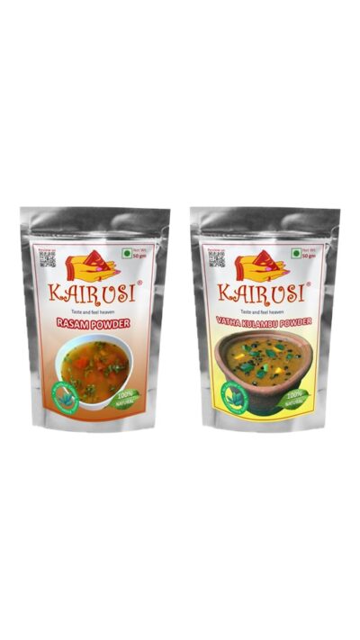 Rasam Powder and VathaKulambu Powder