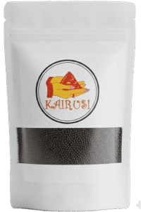 Kairusi premium whole black mustard seeds for culinary seasoning